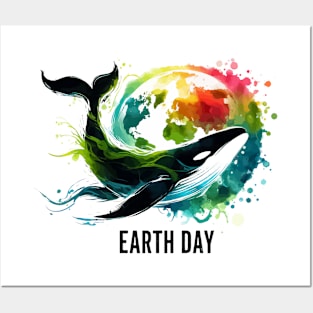 Save The Whales Earth Day Save The Earth Posters and Art